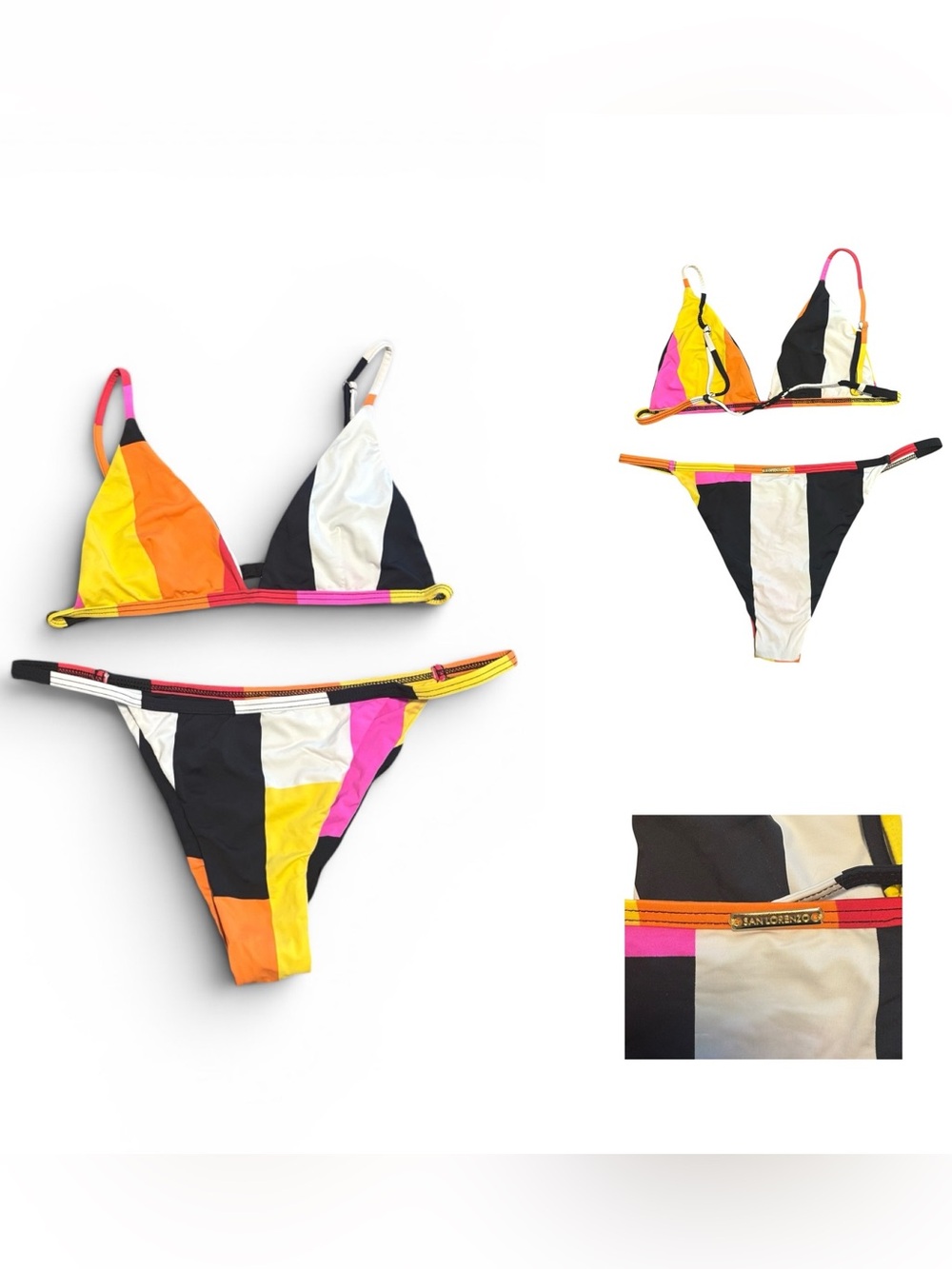 San Lorenzo Color Block Bikini